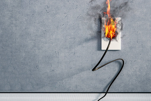 THE MOST COMMON CAUSES OF ELECTRICAL FIRES AT HOME