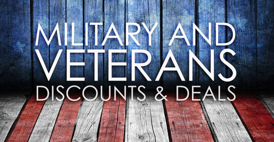 MILITARY DISCOUNT - Active military, veterans and their spouses enjoy 10% off